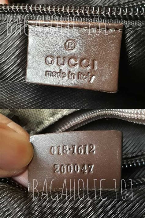 gucci town codes|how to tell Gucci authenticity.